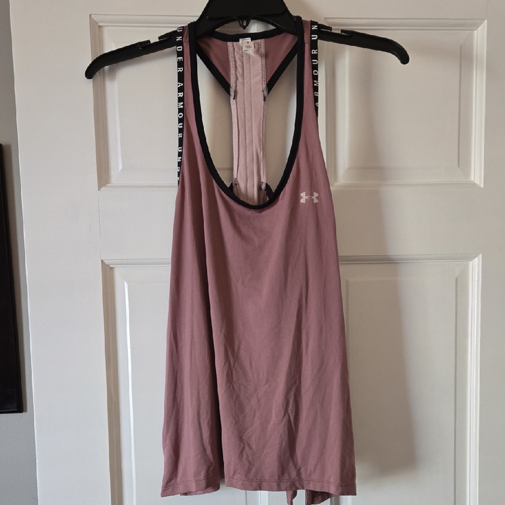 Under Armour Women's Mauve Heat Gear Tank Top